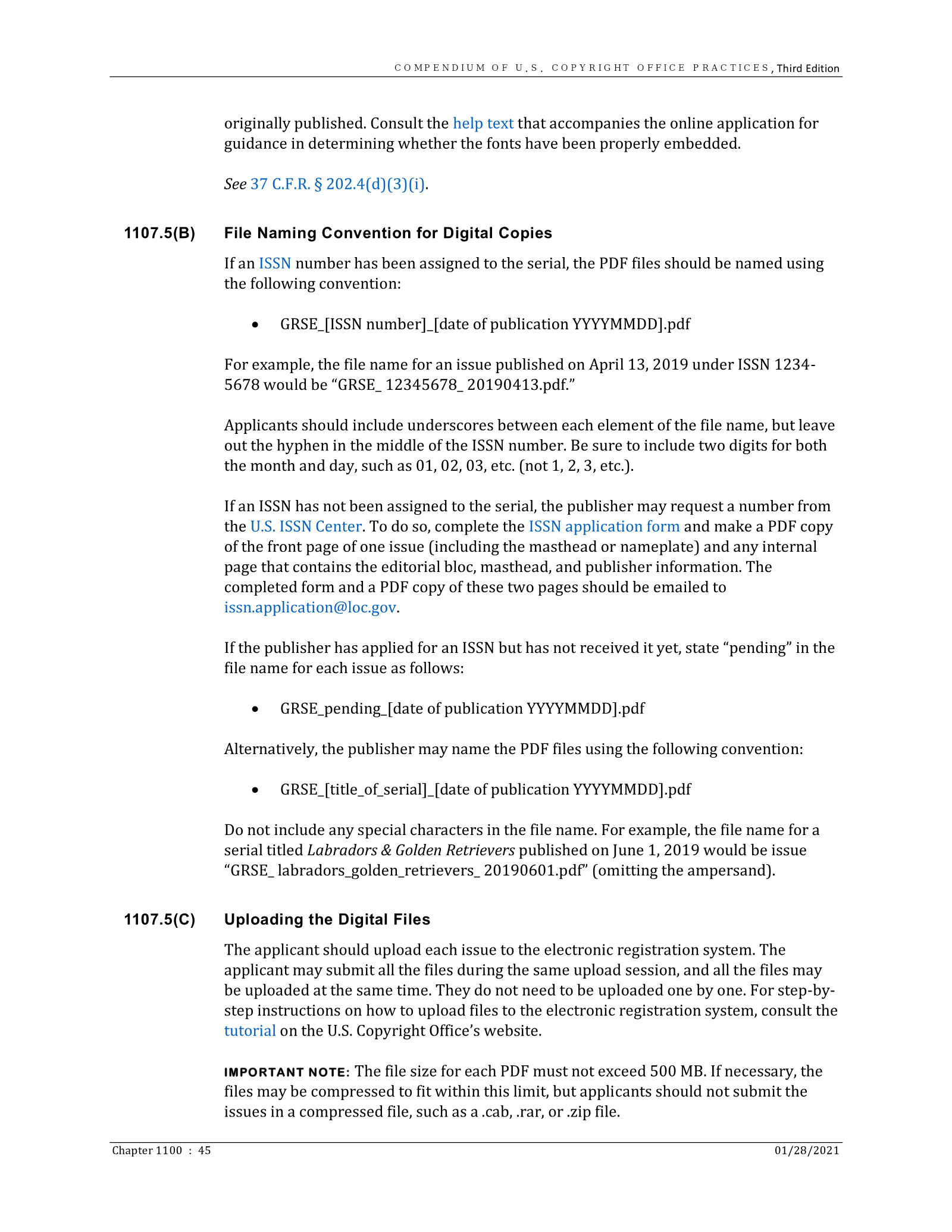 Complete printed PDF page 45