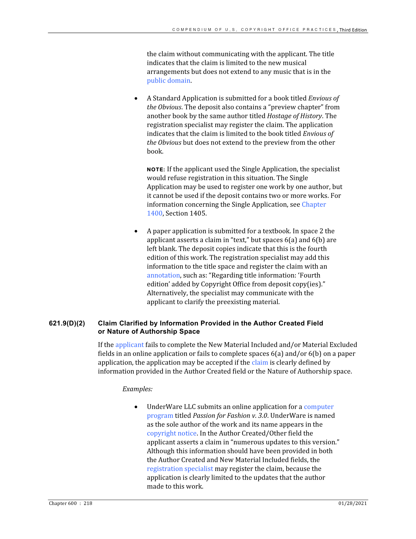 Complete printed PDF page 218